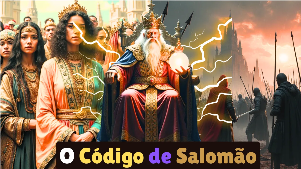 Rei Salomão e sua sabedoria, A história do Rei Salomão, Julgamento de Salomão, O templo de Salomão, Riqueza de Salomão,